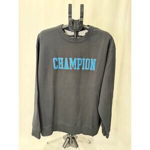 Champion Men's Crew Neck Black Size: 2XL